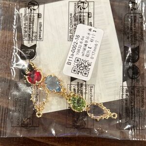 Elegant Multicolor Gemstone charms